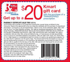 $20 Off Kmart Coupons
