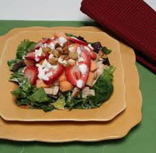 Almond & Strawberry Salad